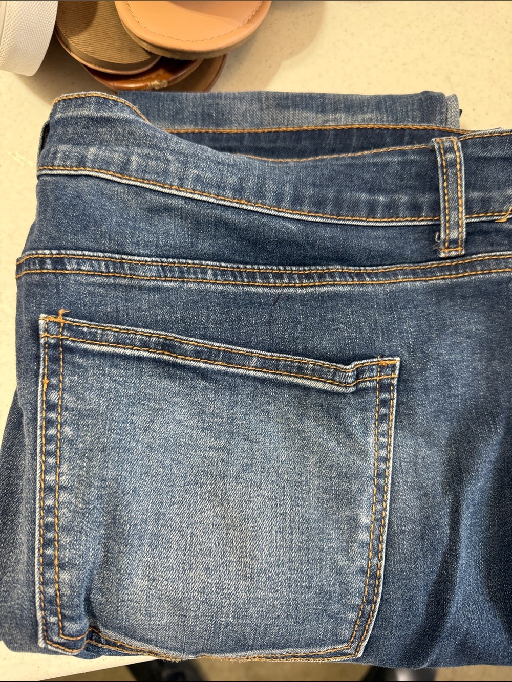 Maurices Women's Straight Leg Blue Denim Jeans